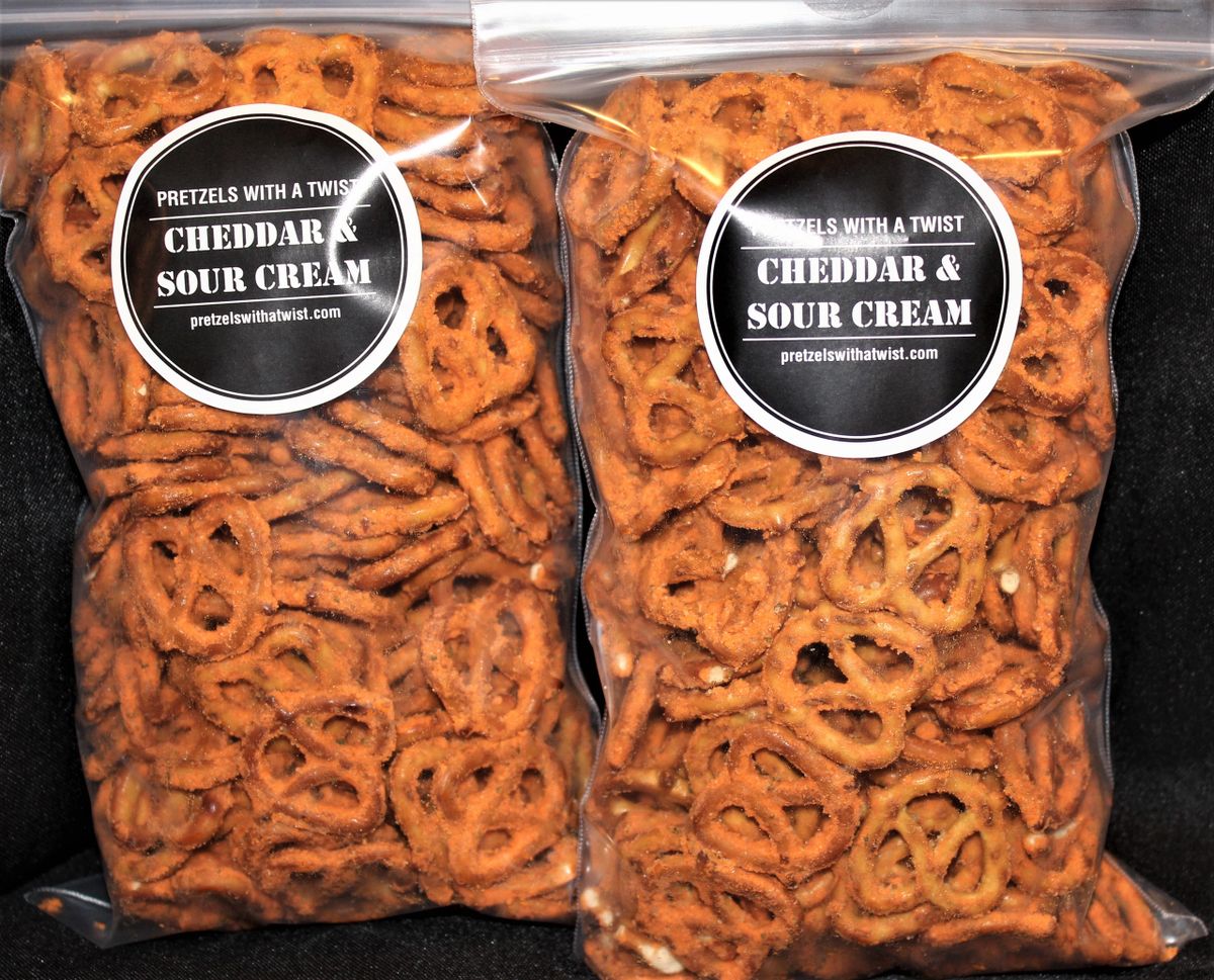 Cheddar & Sour Cream Pretzels (2 pack)